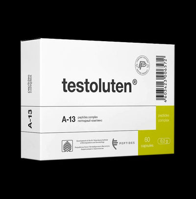 Testoluten® - A-13 Testes Peptide Bioregulator - 20 Capsules