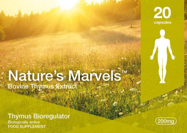 Nature’s Marvels – Thymus Bioregulator with Vladonix 20 Caps