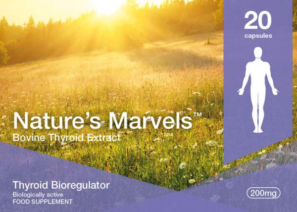 Nature’s Marvels – Thyroid Peptide Bioregulator with Thyreogen 20 Caps