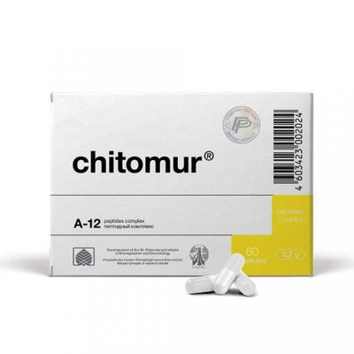 Chitomur - A-12 Bladder Peptide Bioregulator - 60 Capsules