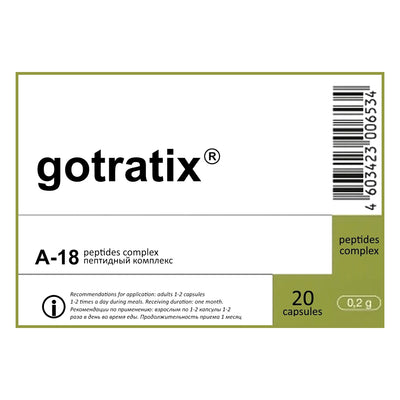 Gotratix - A-18 Muscle Peptide Bioregulator - 60 Capsules