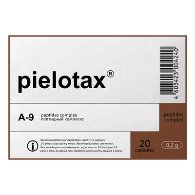 Pielotax® - A-9 Kidney Peptide Bioregulator - 20 Capsules
