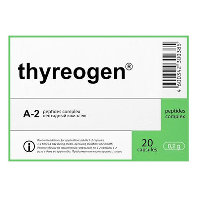Thyreogen® A-2 Thyroid Peptide Bioregulator - 60 Capsules