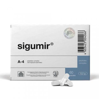 Sigumir - A-4 Cartilage Peptide Bioregulator - 60 Capsules