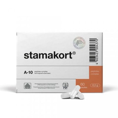 Stamakort - Stomach Peptide Bioregulator (A-10) 60 Capsules