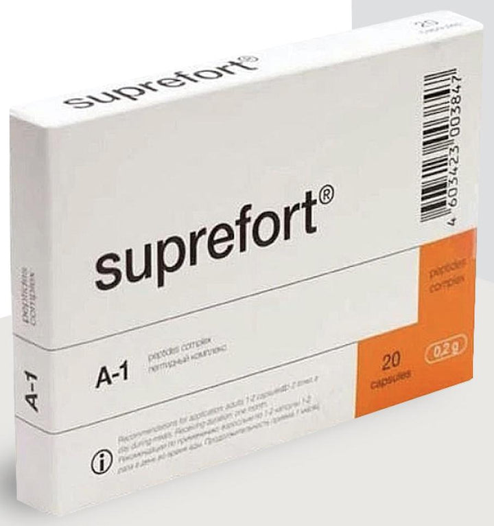 Suprefort A-1 - Pancreas Peptide Bioregulator - 20 Capsules