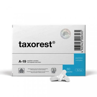 Taxorest - A-19 Lung Peptide Bioregulator  - 60 Capsules