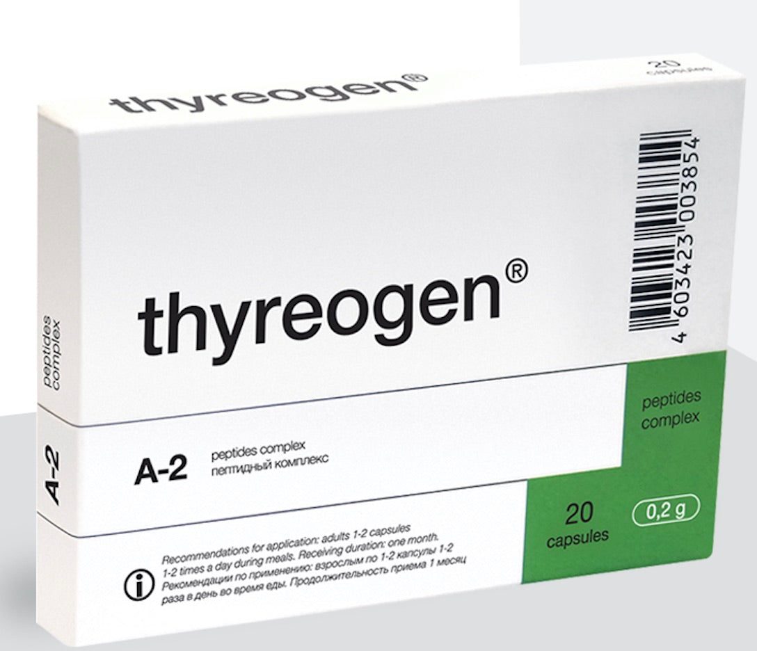 Thyreogen® A-2 Thyroid Peptide Bioregulator - 20 Capsules